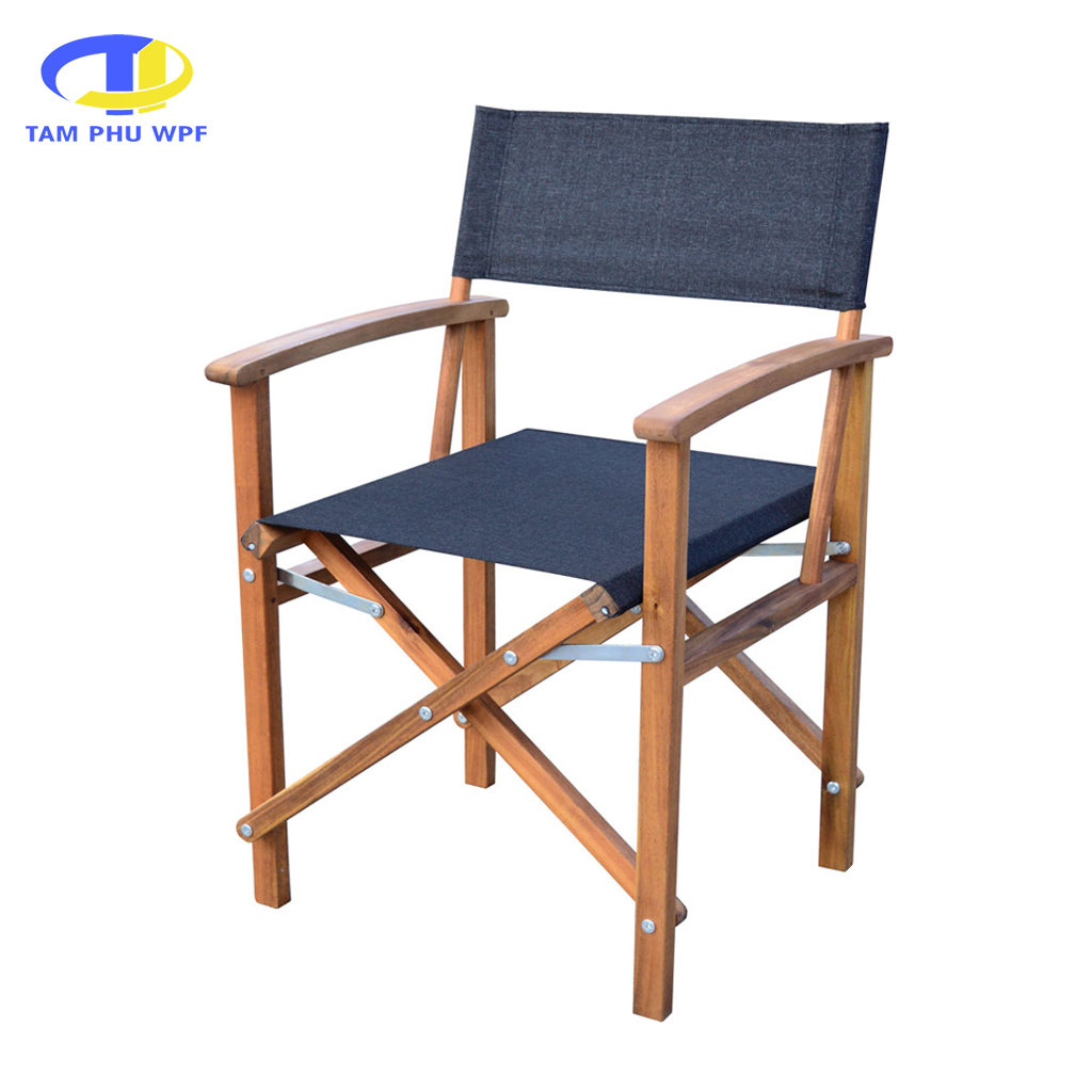 Director Chair - Grey Fabric