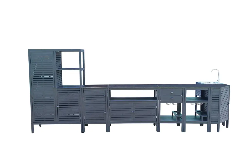 Cabinet with Charcoal Wash Finish -TPCBN10