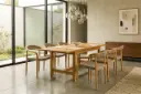 EXT DINING TABLE SET 1600/2000- TPDN01