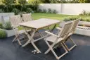 EXT. SLAT DINING SET - TPDN09