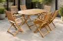 OVAL GARDEN DINING SET - TPDN12