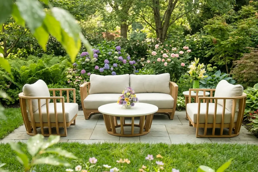 ROUND LINE SOFA SET - TPSF03 | TamPhu Limited Company