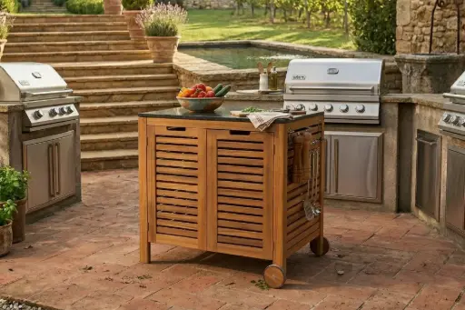 OUTDOOR WOODEN CABINET - TPCA08