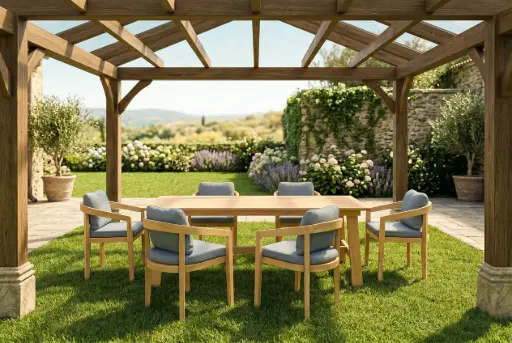 MODERN WOODEN DINING SET - TPDNT02