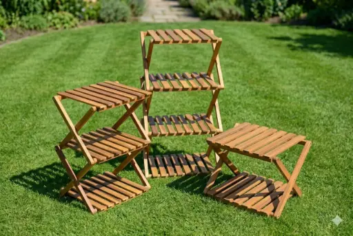 4-TIER FOLDING SHELF - TPSH01