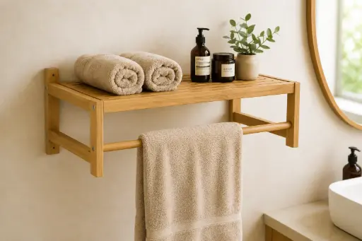 WALL BATH RACK - TPBR03