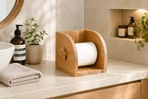 CURVED PAPER ROLL HOLDER - TPK02