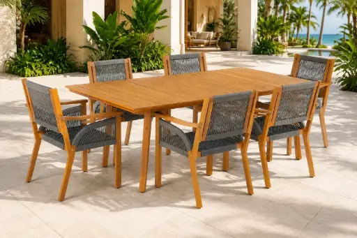 ROPE DINING SET - TPDN19